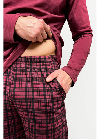 Бавовняна чоловіча піжама Pijamoni 6810-11 red (366242025)