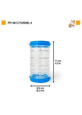 Туннель FPI 4812 Tube Line "Tunnel 4" для хомяков Ferplast (267726997)