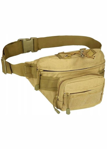 Большая армейская поясная сумка на бедрах койот Edibazzar (297643248)