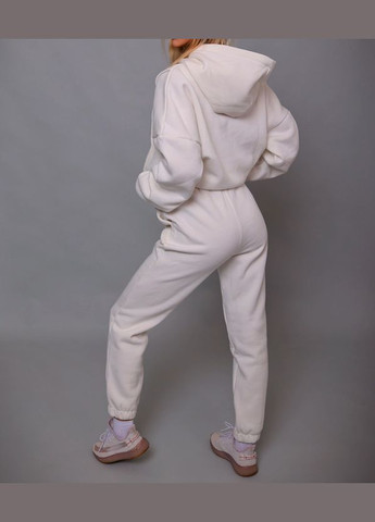 Женский теплый спортивный костюм с капюшоном, турецкая трехнитка на флисе No Brand (315408736)