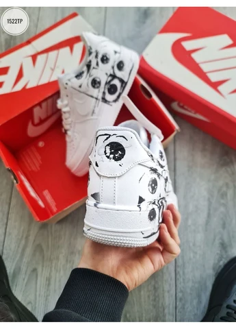 КРОСІВКИ ЖІНОЧІ NIKE AIR FORCE 1 LOW Х COMME DES GARÇONS SUPREME НАЙК АІР ФОРС 1 No Brand комбіновані демісезони (392021246)