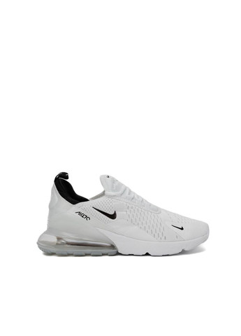 Білі всесезонні nike air max 270 white black (копія) No Brand