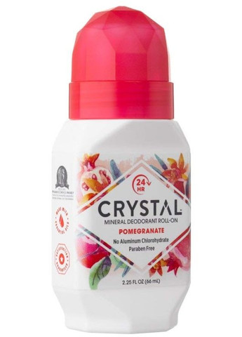 Роликовый дезодорант с ароматом Граната Essence Deodorant Roll-On Pomegranate 66ml (156395-31017852) Crystal (368664484)