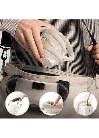 Накладні бездротові навушники Bowie H1s Noise Cancellation (A00075301) Зоряний білий Baseus (372163453)