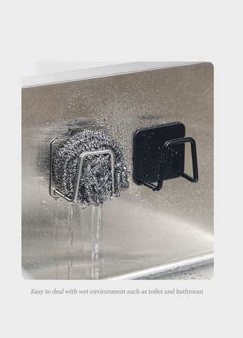 Гачок для кухні з нержавіючої сталі тримач 2 шт Black (AN0103390) ANbeauty (365875731)