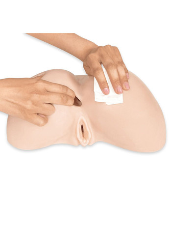 Мастурбатор-попка с двумя входами Daphne Ass Masturbator, суперреалистичный, термореактивный Silexd (335389325)