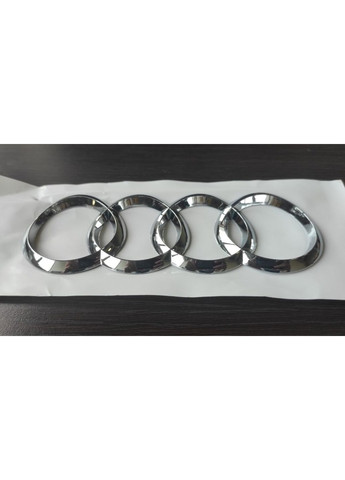 Емблема задня (напівсфера) хром 202х71 мм (на скотчі) 4G8853742A2ZZ Audi (369610663)