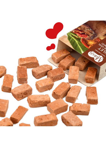 Сублімовані ласощі для собак Сублімоване філе міньон з яловичини та сушеними томатами 50 г Mavsy (353515464)