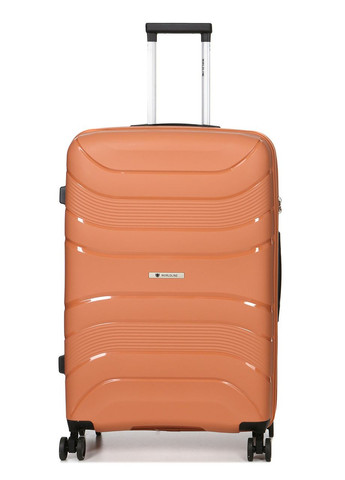 Валіза велика L поліпропілен оранж 74х49х29см/95л/3.9кг/ 288 WORLDLINE (324802414)