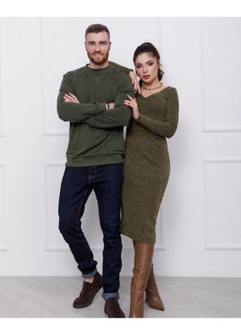 Оливкова (хакі) повсякденний сукня 12436 хакі ISSA PLUS