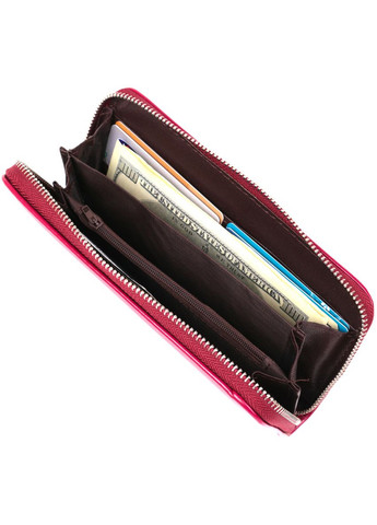 Жіночий гаманець на одну блискавку з екошкіри гладкий з монетницею 19039 KIVI (306882137)