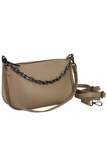 Элегантная сумка кроссбоди женская из натуральной кожи и цепочкой Italy RoyalBag F-IT-9833 (304726364)