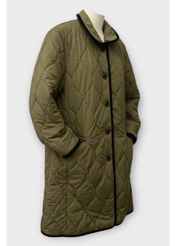 Оливковое (хаки) демисезонное Пальто J.Crew