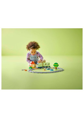 Конструктор (10427) Lego DUPLO Town Інтерактивний пригодницький потяг (366659218)