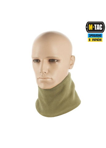 Шарф-труба Elite короткая с затяжкой флис (320г/м2) Tan M-TAC (328392832)