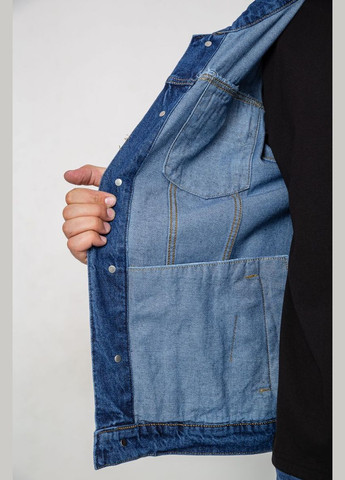 Синя демісезонна куртка чоловіча джинсова,, Ager