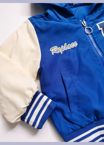 Комбінована демісезонна вітрівка для хлопчика r синя 10331 No Brand