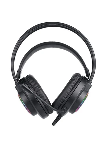 Ігрова гарнітура GH-509, USB+3.5мм, 7 режимів RGB, кабель 2м, чорна XTRIKE ME (314777633)