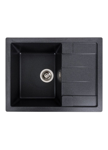Гранитная мойка для кухни INTENSO 6550 матовая Карбон Valeso (357494621)