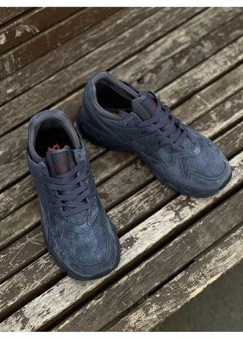 КРОСІВКИ ЖІНОЧІ ASICS GEL KAYANO TRAINER 21 NAVY SUEDE GREY RED АСІКС ГЕЛЬ КАЯНО No Brand сірі демісезони (367170945)