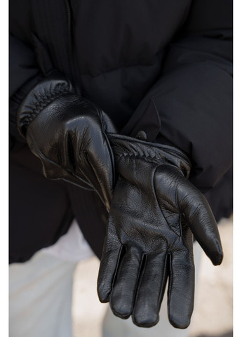 Женские кожаные теплые зимние сенсорные перчатки перчатки 1-59 Without (364670555)