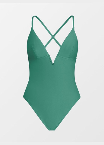 Оливковий (хакі) літній купальник CUPSHE