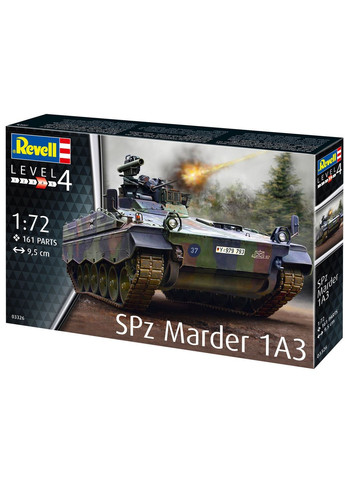 Сборная модель Танк Marder 1A3 уровень 4 масштаб 1:72 (RVL03326) Revell _03326 (315402966)