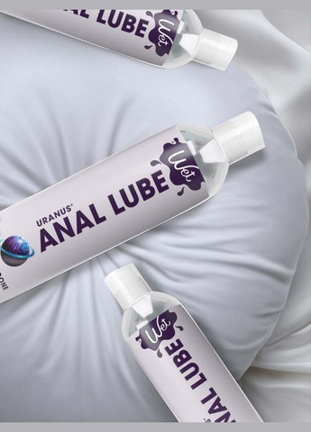 Анальний лубрикант Uranus 118 мл, на силіконовій основі Wet (303911278)
