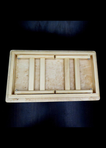 Столик-поднос для завтрака из дерева Нью-Джерси 40 ваниль (СТП-403302) No Brand (327865662)