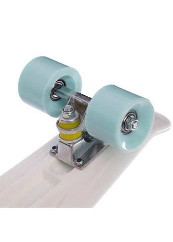 Скейтборд пластиковый 22in с рисунком ГЛАЗ (колесо-PU d-6см, р-р деки 55х14,5см, бирюза) (HB-13-2) Penny (361439368)