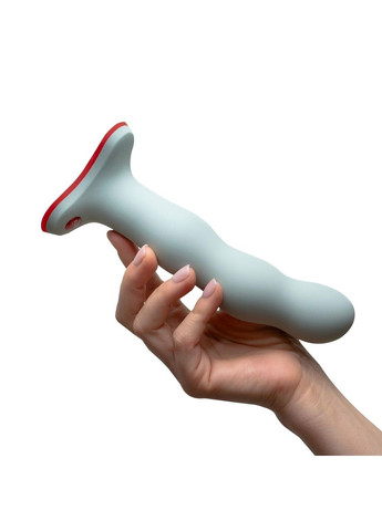 Фаллоимитатор Fun Factory BOUNCER, светло-зеленый, шарики внутри, эффект вибрации, диаметр 3,9 см No Brand (366877779)