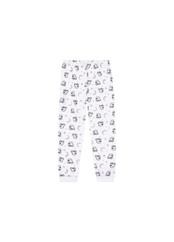 Сиреневая пижама (футболка и штаны) для девочки свинка пеппа 370241 Disney