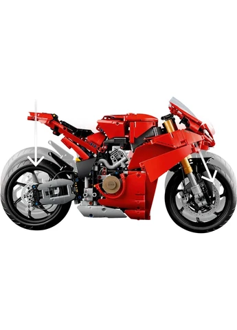 Блоковий конструктор Technic Мотоцикл Ducati Panigale V4 S 1603 деталі (42202) Lego (383443286)