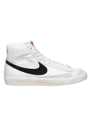 Белые демисезонные кроссовки мужские blazer mid '77 vintage (bq6806-100) Nike