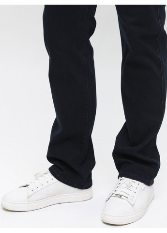 Джинси чоловічі чорні-сині прямі з косою кишенею Lexus Пряма (365813802)