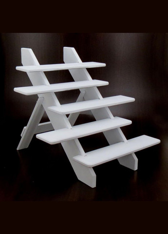 Подставка для цветов из дерева Алькала зефир (ЦВП-002420) No Brand (328227638)