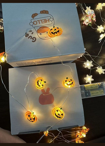 Гирлянда Halloween Pumpkin TXD60 Orange PRC (305317847)