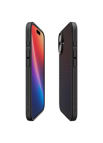 Чехол для мобильного телефона (ACS10369) Spigen Liquid Air iPhone 17 Matte Black (367032829)
