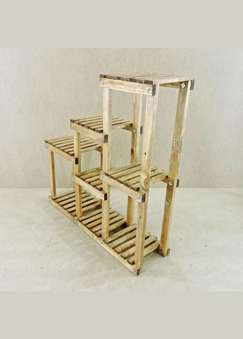 Підставка для квітів з дерева Шоле мускат (ЦВТ-007207) No Brand (328224609)