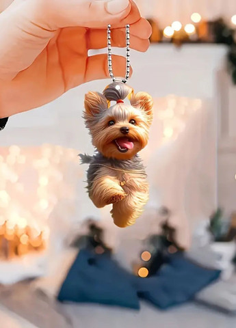 Брелок-підвіска " Цуценя,що біжить "для сумки,мобільного або в авто No Brand (301854616)