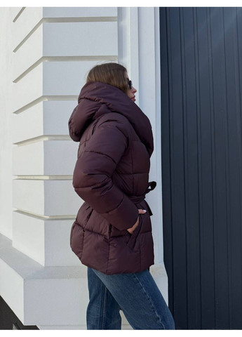 Бордовый зимний Пуховик Geran