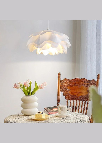 Люстра підвісна на 1 лампочку 27625 Білий 35-130х45х45 см. Sunnysky (365726112)