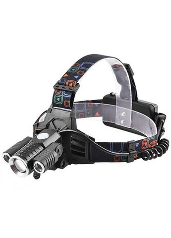 Гарний ліхтарик для риболовлі W602-T6-2XPE Bike, Ліхтарик на голову EK-370 на батарейках Bailong (352770460)