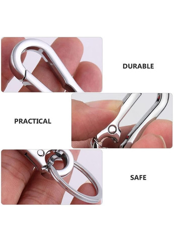 Карабин брелок для ключей на одежду рюкзак или сумку No Brand (371367006)