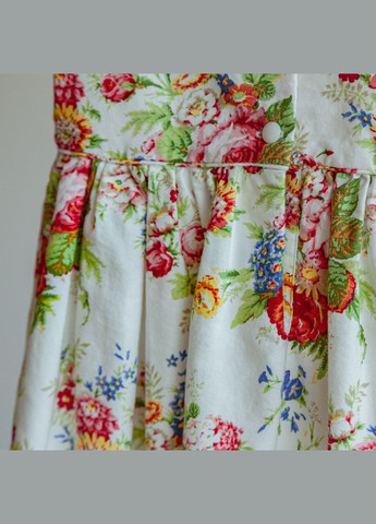 Комбинированное платье цветастое polo Ralph Lauren (295440599)