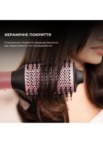 Стайлер Bamba CeramicCare 8in1 AirGlam Black (CCTC-03464) Cecotec Bamba CeramicCare AirGlam (400243795)
