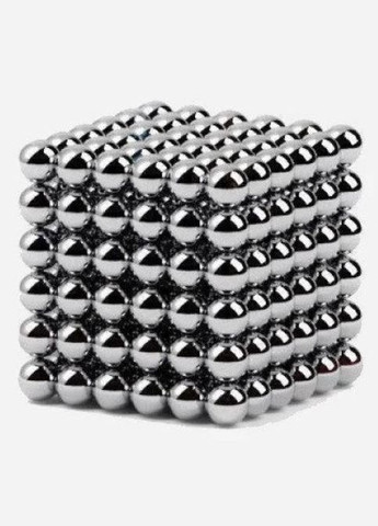 Іграшка-антистрес Neo Cube 4мм головоломка для дітей срібло (1756374518) No Brand (329694918)