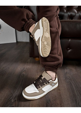 Женские кроссовки Air Force camel No Brand кофейные демисезоны (361147202)