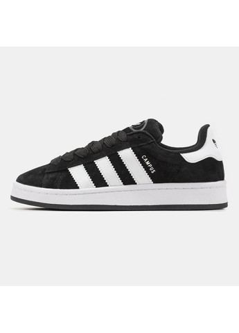 КРОСІВКИ ЖІНОЧІ ADIDAS CAMPUS 00S BLACK WHITE V2 АДІДАС КАМПУС No Brand чорні демісезони (367167586)