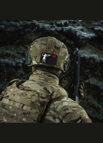 Нашивка прапор Чорна Борода РПГ-7 Black M-TAC (315047963)